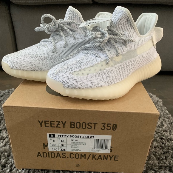 ❌SOLD❌Yeezy 350 V2 Static/Static/Static Reflective -RARE - Picture 1 of 10